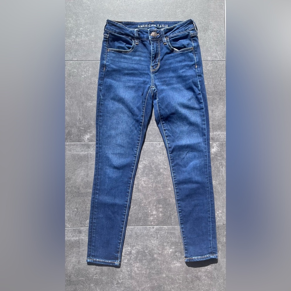 American Eagle Outfitters Blue Skinny Jeans